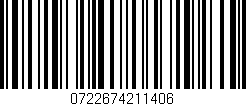 Código de barras (EAN, GTIN, SKU, ISBN): '0722674211406'