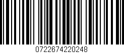 Código de barras (EAN, GTIN, SKU, ISBN): '0722674220248'