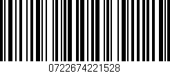 Código de barras (EAN, GTIN, SKU, ISBN): '0722674221528'