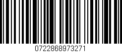 Código de barras (EAN, GTIN, SKU, ISBN): '0722868973271'
