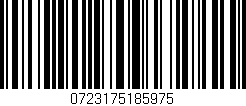 Código de barras (EAN, GTIN, SKU, ISBN): '0723175185975'
