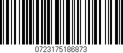 Código de barras (EAN, GTIN, SKU, ISBN): '0723175186873'