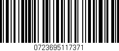 Código de barras (EAN, GTIN, SKU, ISBN): '0723695117371'