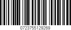 Código de barras (EAN, GTIN, SKU, ISBN): '0723755129269'