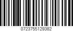 Código de barras (EAN, GTIN, SKU, ISBN): '0723755129382'