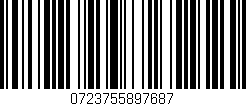 Código de barras (EAN, GTIN, SKU, ISBN): '0723755897687'