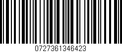 Código de barras (EAN, GTIN, SKU, ISBN): '0727361346423'