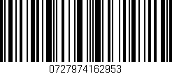 Código de barras (EAN, GTIN, SKU, ISBN): '0727974162953'