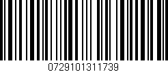 Código de barras (EAN, GTIN, SKU, ISBN): '0729101311739'