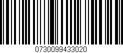 Código de barras (EAN, GTIN, SKU, ISBN): '0730099433020'