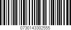 Código de barras (EAN, GTIN, SKU, ISBN): '0730143302555'