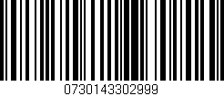Código de barras (EAN, GTIN, SKU, ISBN): '0730143302999'