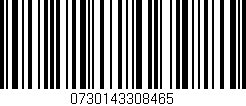 Código de barras (EAN, GTIN, SKU, ISBN): '0730143308465'