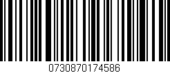 Código de barras (EAN, GTIN, SKU, ISBN): '0730870174586'