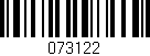 Código de barras (EAN, GTIN, SKU, ISBN): '073122'
