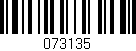 Código de barras (EAN, GTIN, SKU, ISBN): '073135'
