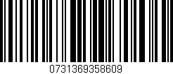 Código de barras (EAN, GTIN, SKU, ISBN): '0731369358609'
