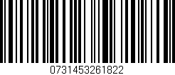 Código de barras (EAN, GTIN, SKU, ISBN): '0731453261822'