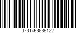 Código de barras (EAN, GTIN, SKU, ISBN): '0731453835122'