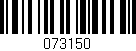 Código de barras (EAN, GTIN, SKU, ISBN): '073150'