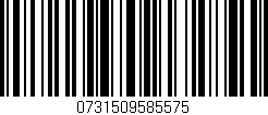 Código de barras (EAN, GTIN, SKU, ISBN): '0731509585575'