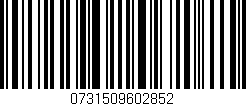 Código de barras (EAN, GTIN, SKU, ISBN): '0731509602852'