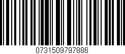Código de barras (EAN, GTIN, SKU, ISBN): '0731509797886'