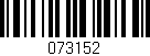 Código de barras (EAN, GTIN, SKU, ISBN): '073152'