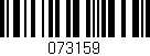 Código de barras (EAN, GTIN, SKU, ISBN): '073159'