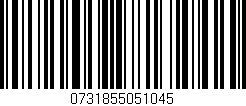 Código de barras (EAN, GTIN, SKU, ISBN): '0731855051045'