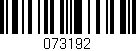 Código de barras (EAN, GTIN, SKU, ISBN): '073192'