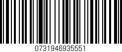 Código de barras (EAN, GTIN, SKU, ISBN): '0731946935551'