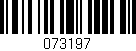 Código de barras (EAN, GTIN, SKU, ISBN): '073197'
