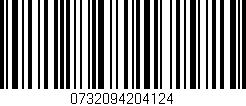 Código de barras (EAN, GTIN, SKU, ISBN): '0732094204124'