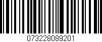 Código de barras (EAN, GTIN, SKU, ISBN): '073228089201'