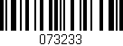 Código de barras (EAN, GTIN, SKU, ISBN): '073233'