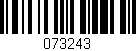 Código de barras (EAN, GTIN, SKU, ISBN): '073243'