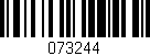 Código de barras (EAN, GTIN, SKU, ISBN): '073244'