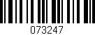Código de barras (EAN, GTIN, SKU, ISBN): '073247'