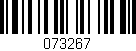 Código de barras (EAN, GTIN, SKU, ISBN): '073267'