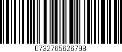 Código de barras (EAN, GTIN, SKU, ISBN): '0732765626798'