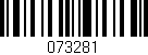 Código de barras (EAN, GTIN, SKU, ISBN): '073281'