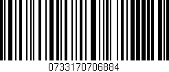 Código de barras (EAN, GTIN, SKU, ISBN): '0733170706884'