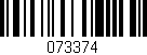 Código de barras (EAN, GTIN, SKU, ISBN): '073374'