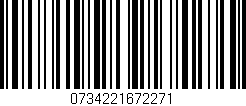 Código de barras (EAN, GTIN, SKU, ISBN): '0734221672271'