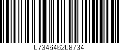 Código de barras (EAN, GTIN, SKU, ISBN): '0734646208734'