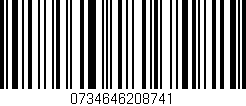 Código de barras (EAN, GTIN, SKU, ISBN): '0734646208741'