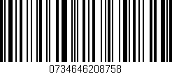 Código de barras (EAN, GTIN, SKU, ISBN): '0734646208758'
