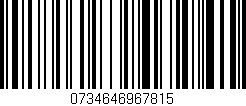 Código de barras (EAN, GTIN, SKU, ISBN): '0734646967815'
