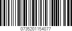 Código de barras (EAN, GTIN, SKU, ISBN): '0735201154077'